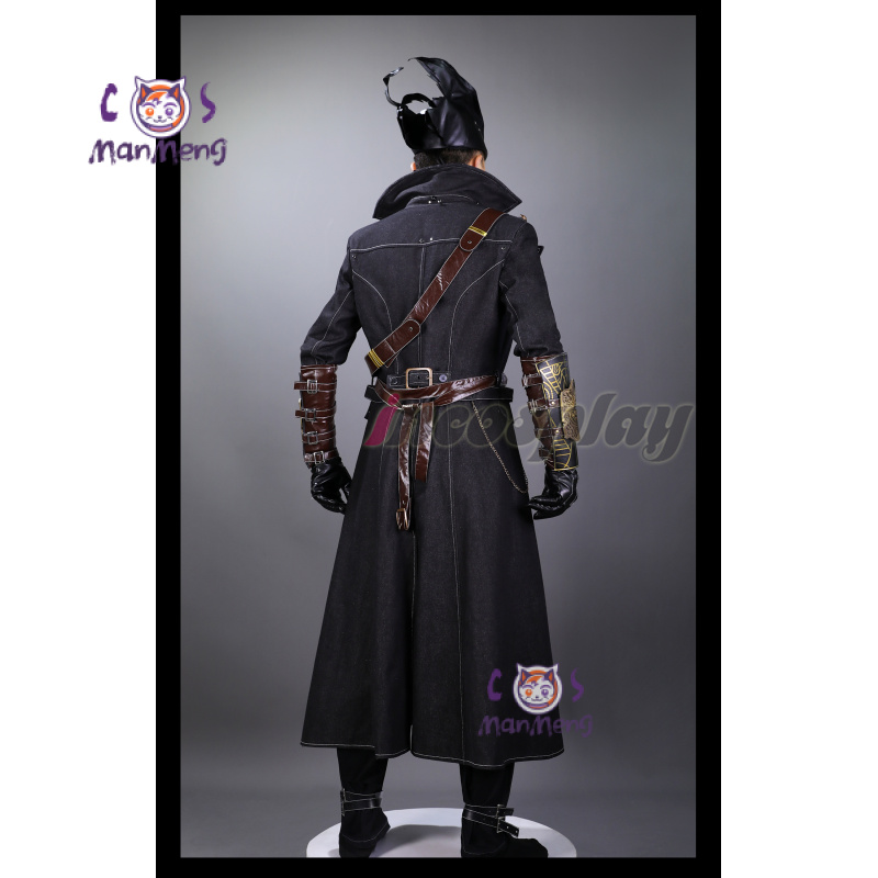 Bloodborne Cosplay Prop - Bloodborne Gehrman caçador cosplay traje masculino