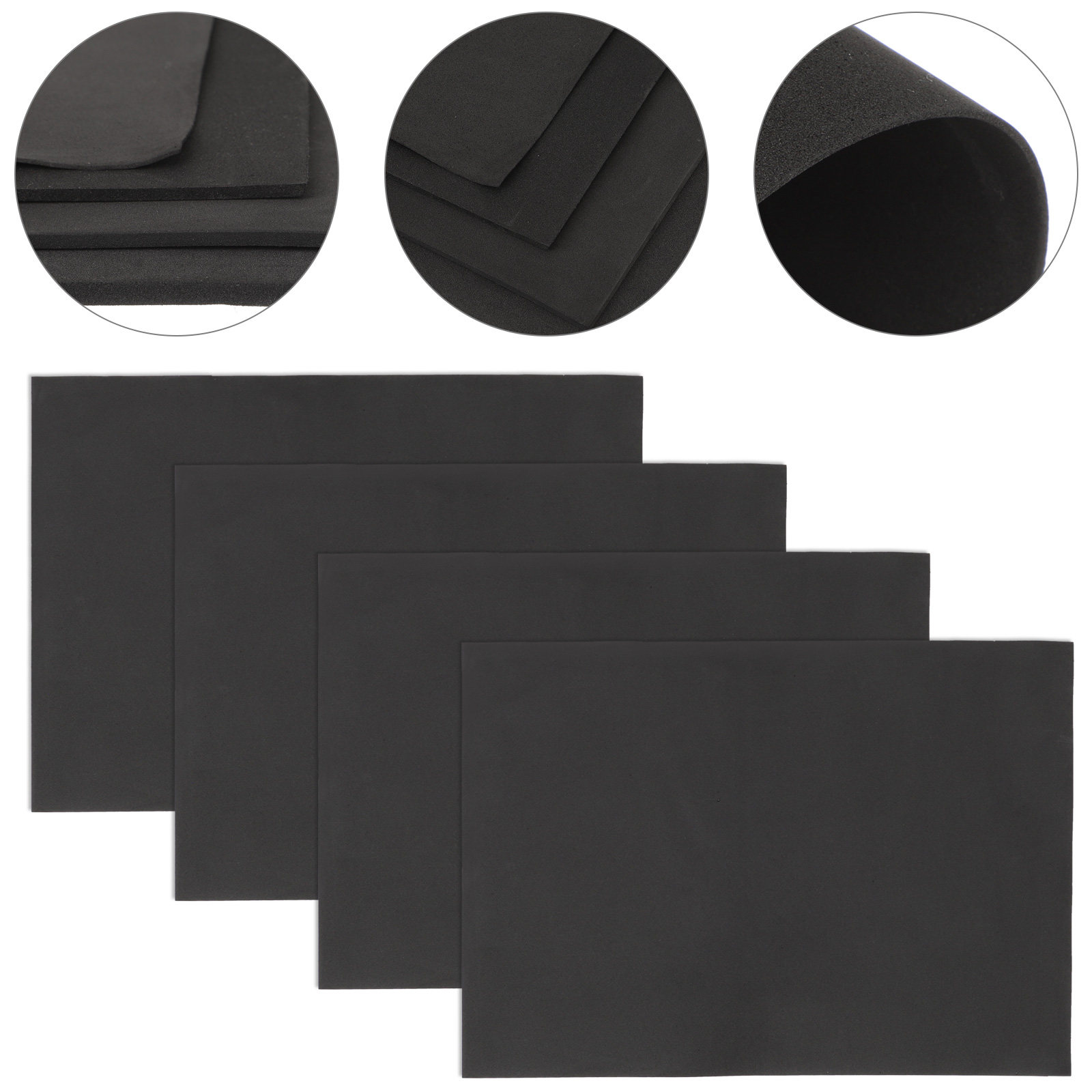 Cosplay Props Eva Foam - 4 Peças de Placas de Espuma