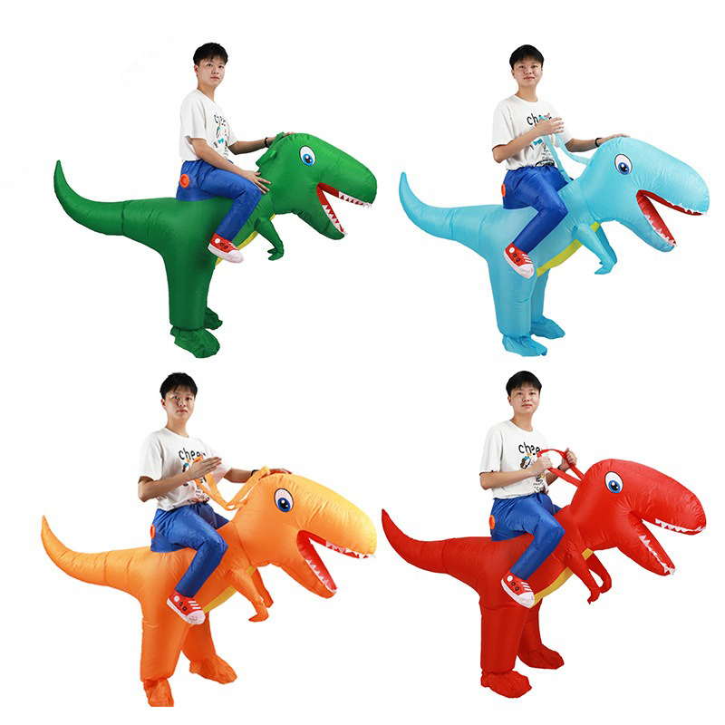 Cosplay Prop Business - Fantasia Inflável de Dinossauro para Atividades