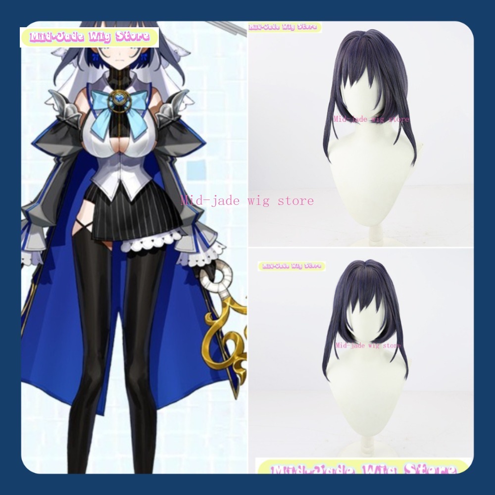 Prop En Cosplay - Peruca de jade médio loja hololive