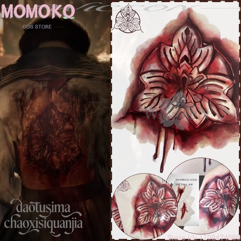 Cosplay Prop Patterns - Halloween jogo de terror f cosplay