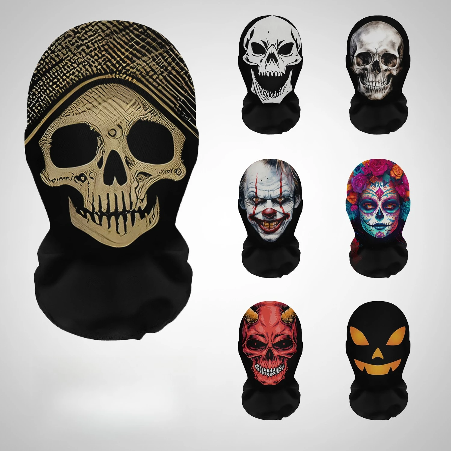 Cosplay Prop Patterns - Halloween máscaras de terror impressão 3d