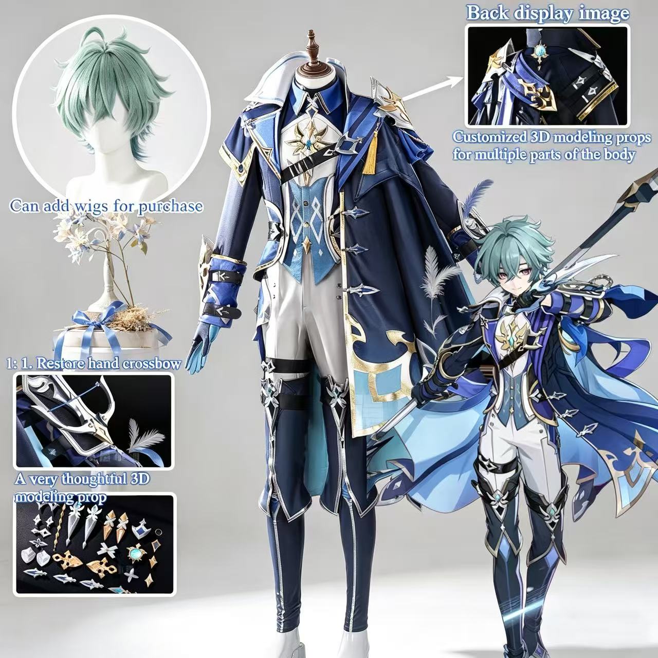 Cosplay Props - Cosplay de Lohen: Série de Cosplay