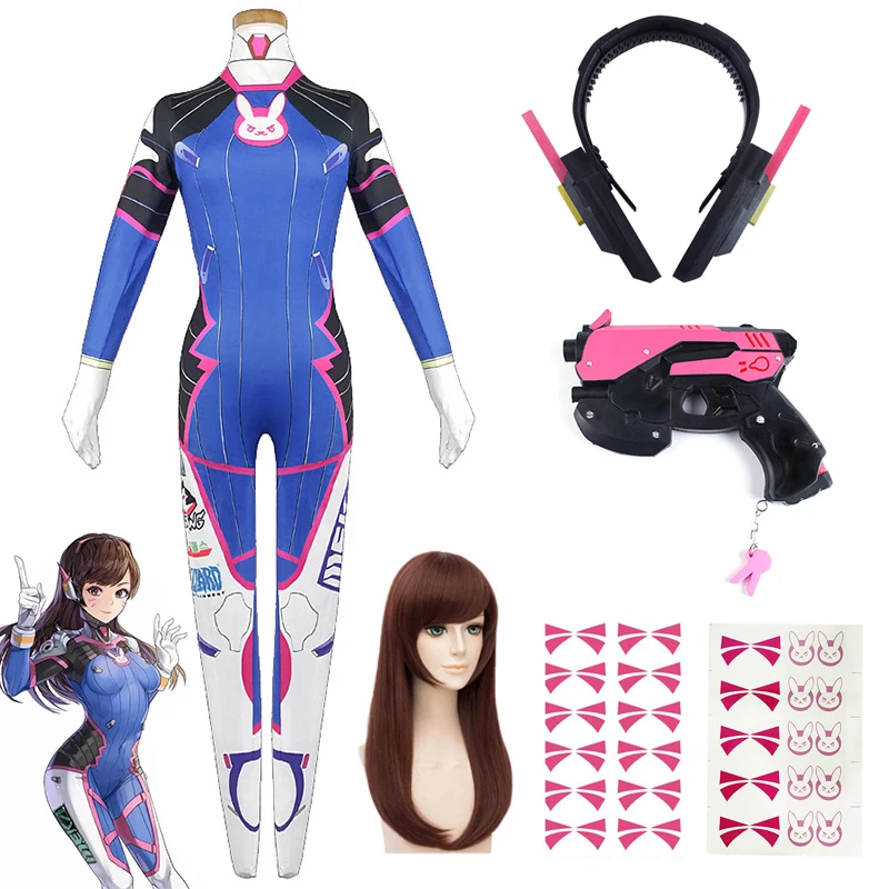 Dva Cosplay Prop - Jogo Overwatch Dva Cosplay Fantasias para
