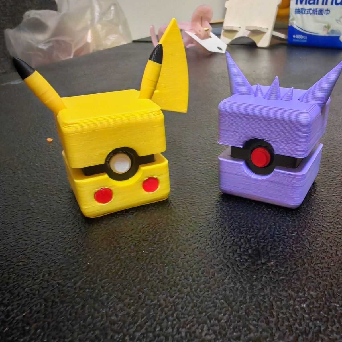 Cosplay Prop 3D Print - Brinquedo Antiestresse Popular Pokémon Impresso em