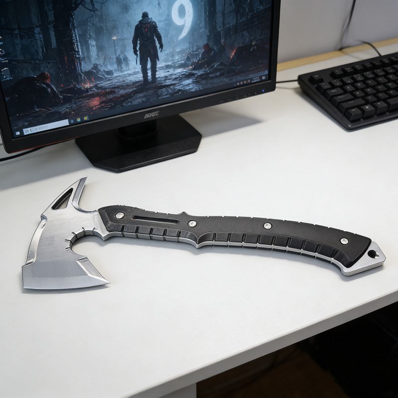 Cosplay Prop 3D Print - Cosplay Biohazard RE9 Machado Impresso em