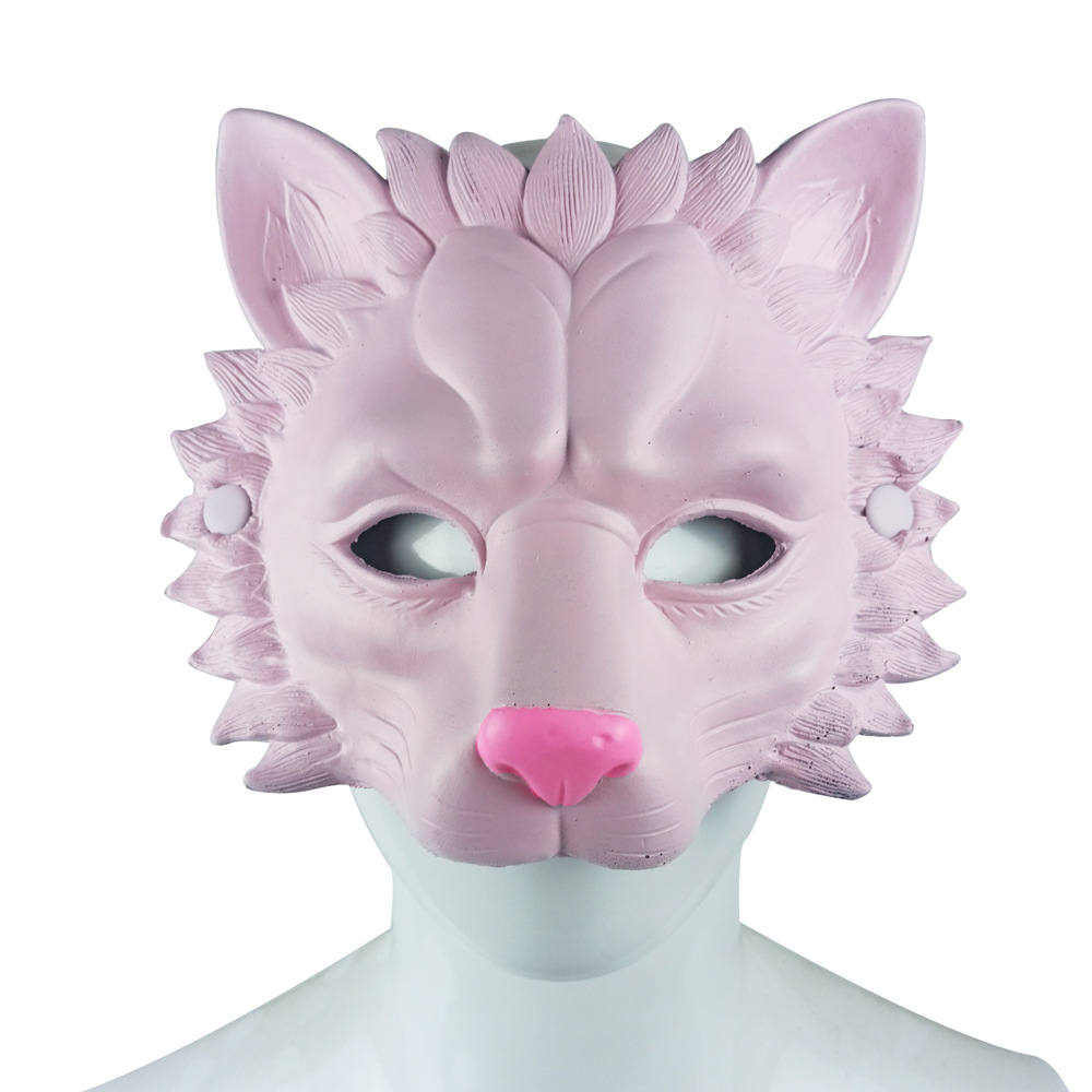 Máscara de Leão 3D de Hallowee - Cosplay Props Eva Foam avaliação e preço