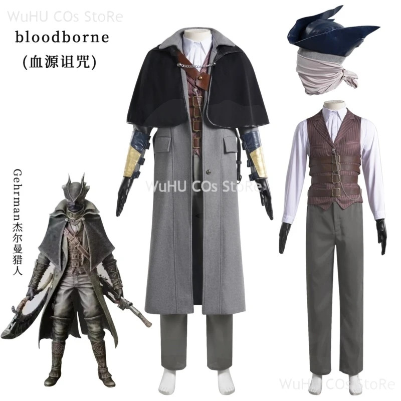 Jogo bloodborne Gehrman cospla - Bloodborne Cosplay Prop avaliação e preço