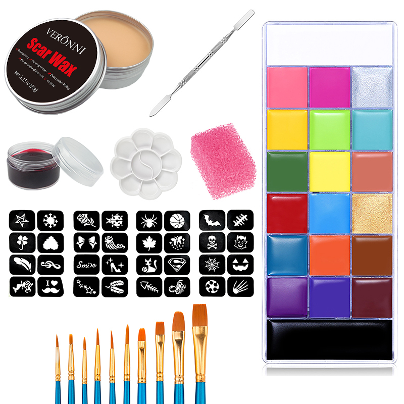 Sfx kit de maquiagem 20 cores, - Body Paint Sfx avaliação e preço