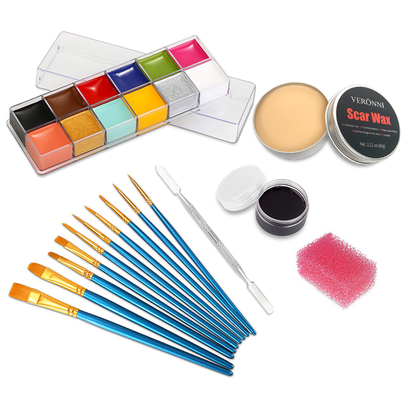 Sfx kit de maquiagem 20 cores, - Body Paint Sfx avaliação e preço