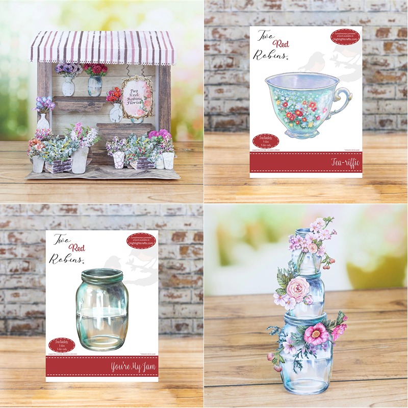Cerise flor morrer conjunto ar - Craft Knife Set avaliação e preço