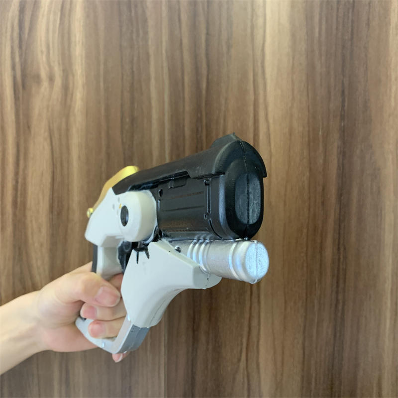 Jogo ow anjos revólver arma 1: - Dva Cosplay Prop avaliação e preço