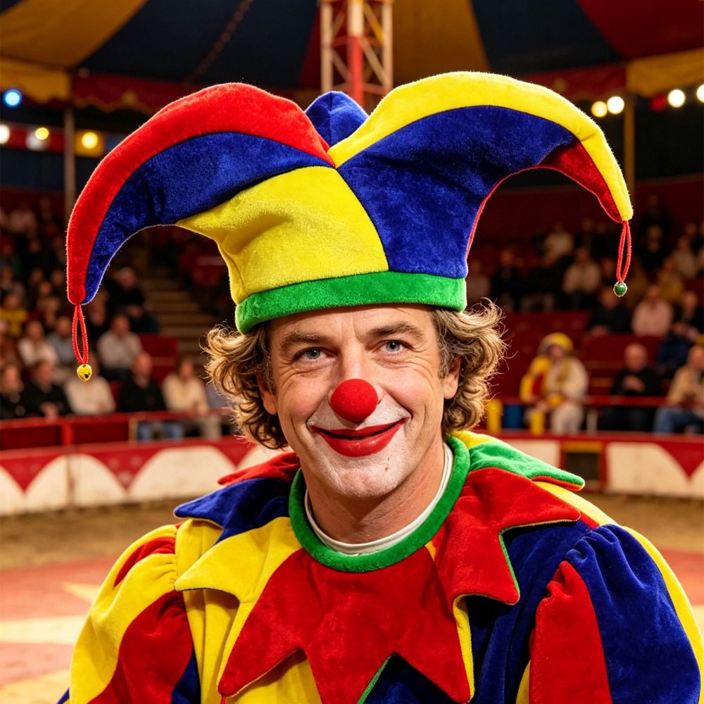 Chapéu de Palhaço Multicolorid - Cosplay Prop Patterns avaliação e preço
