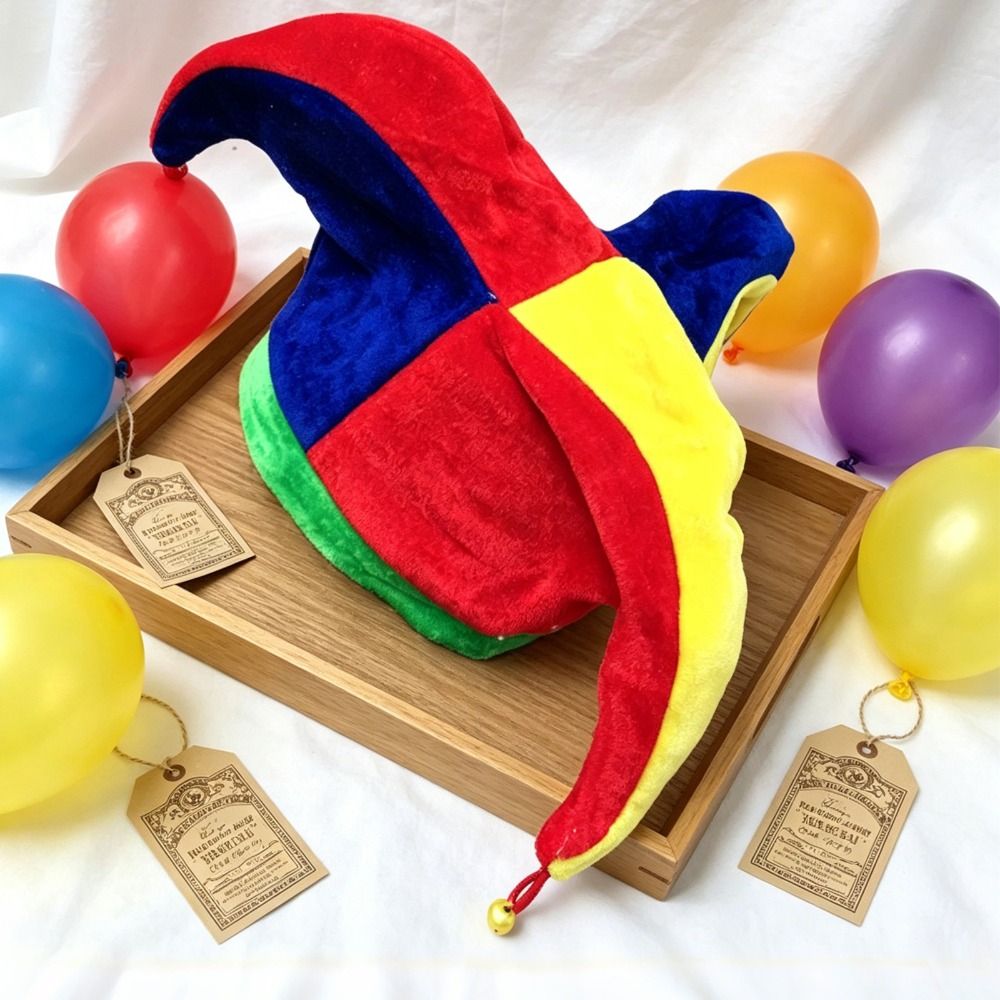 Chapéu de Palhaço Multicolorid - Cosplay Prop Patterns avaliação e preço