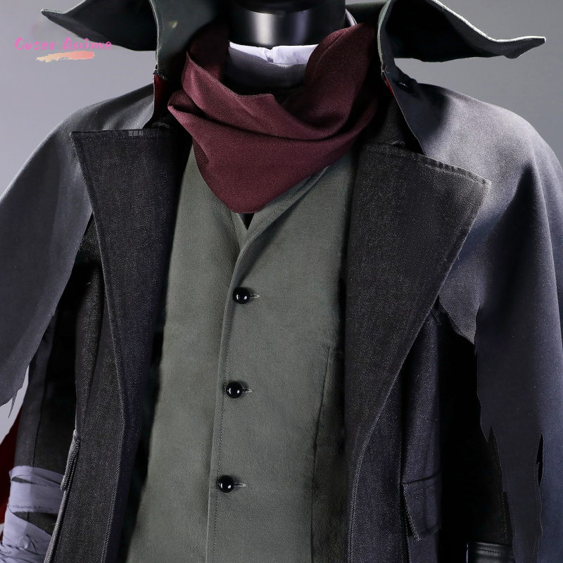 Gehrman cosplay traje jogo uni - Bloodborne Cosplay Prop avaliação e preço