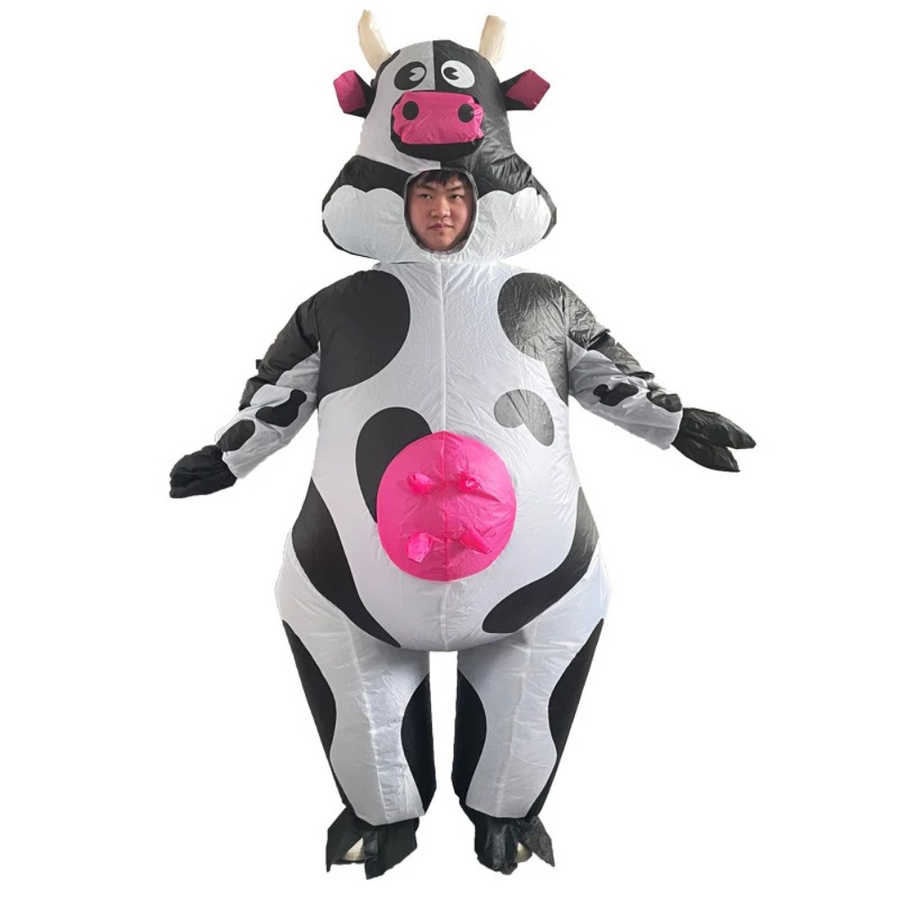 Fantasia Inflável de Vaca para - Cosplay Prop Business avaliação e preço