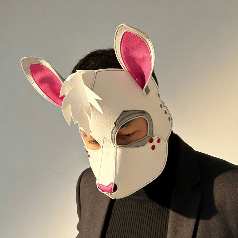 Máscara de Coelho Punk com Pad - Cosplay Prop Patterns avaliação e preço