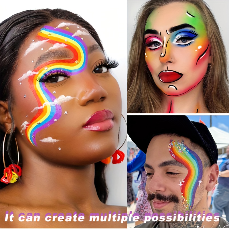 Conjunto de pintura facial e c - Body Paint Sfx avaliação e preço