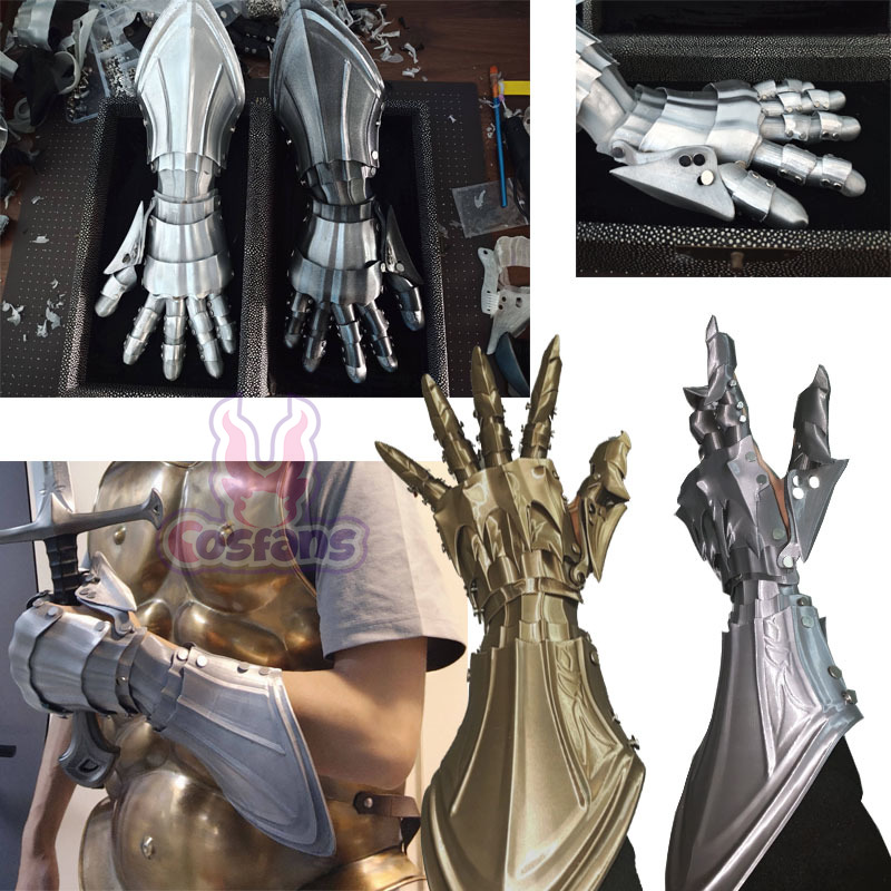 Nova Versão de Luvas Longas de - Cosplay Material For Prop avaliação e preço