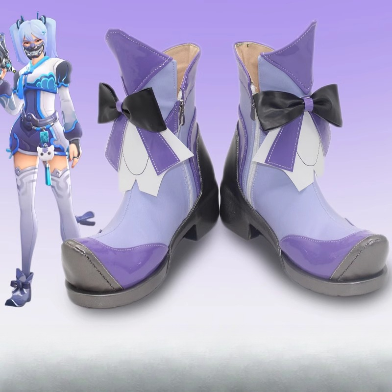 Anime dva cosplay sapatos jogo - Dva Cosplay Prop avaliação e preço