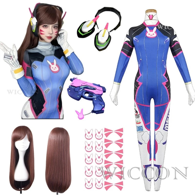 2025 11 anime mulher macacão c - Dva Cosplay Prop avaliação e preço