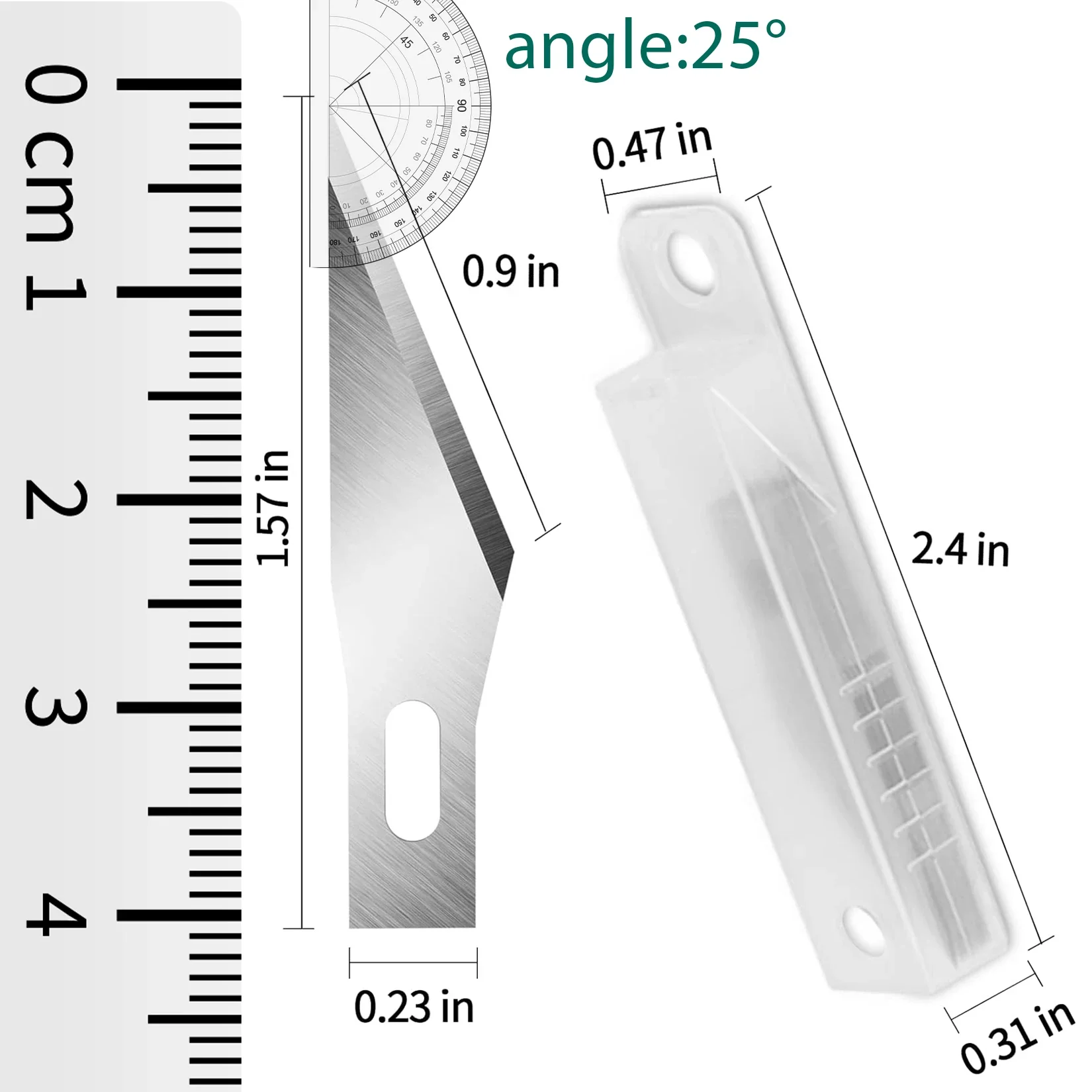Lâminas de Aço Carbono de Alta - Craft Knife Set avaliação e preço