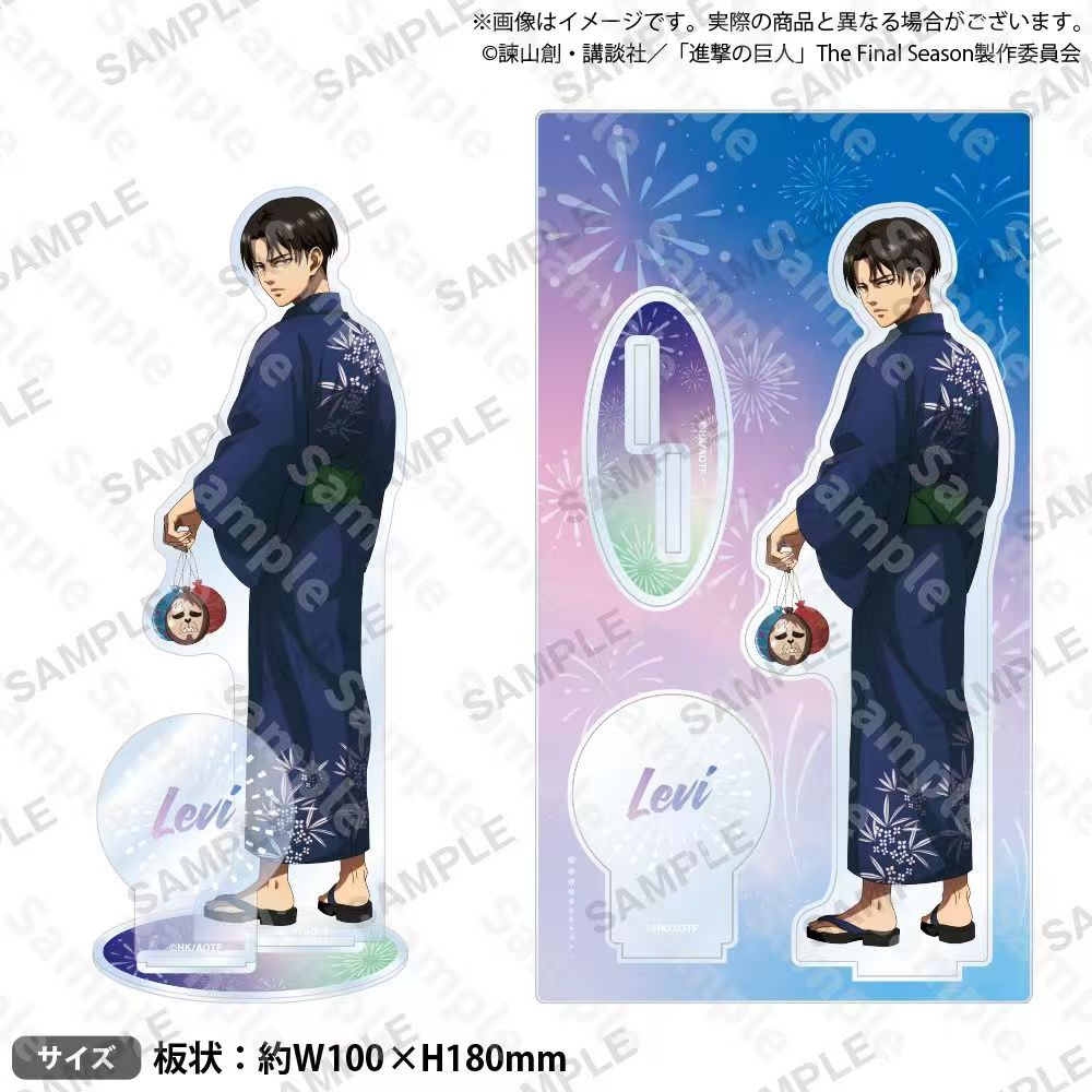 Figurinha Levi de Ataque dos G - Anime Cosplay Prop avaliação e preço