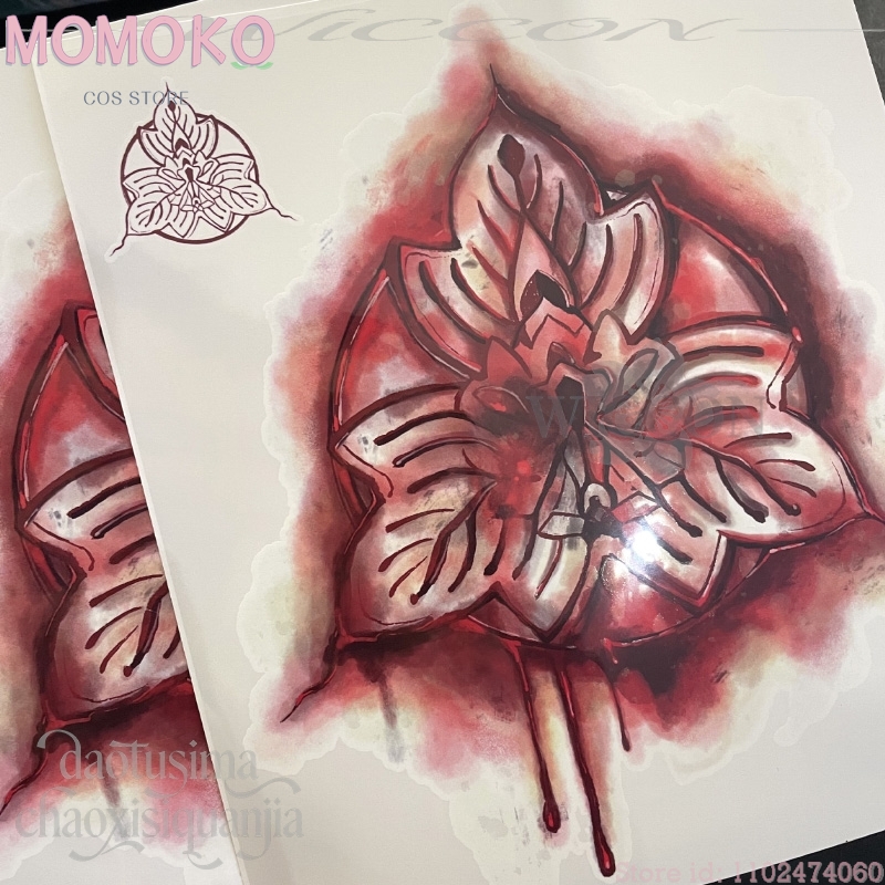 Halloween jogo de terror f cos - Cosplay Prop Patterns avaliação e preço