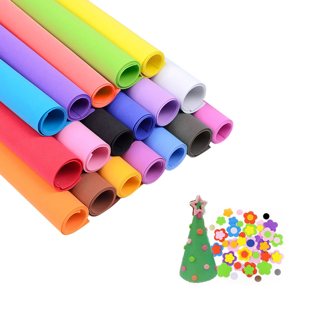 Folhas de espuma eva coloridas - Cosplay Props Eva Foam avaliação e preço