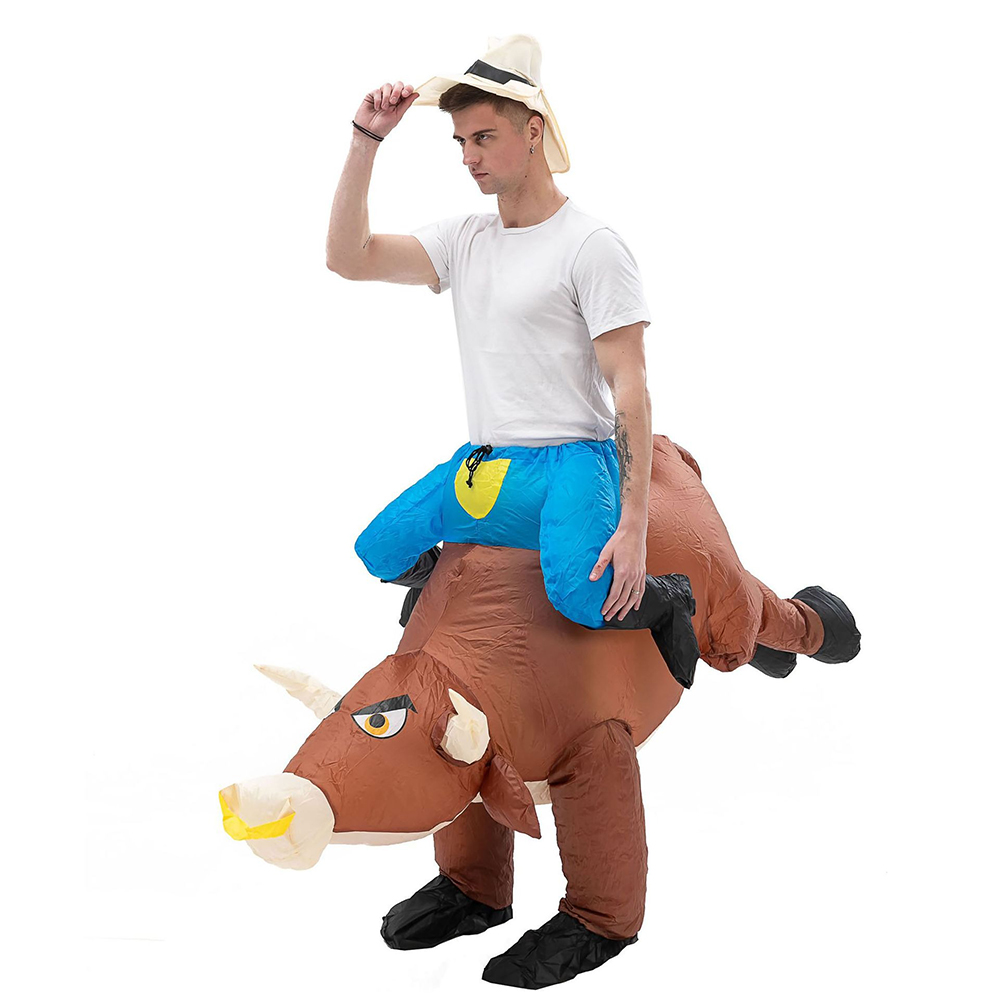 Fantasia Inflável de Vaca para - Cosplay Prop Business avaliação e preço