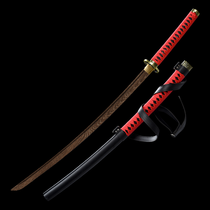 Katana de madeira com alça esp - Cosplay Material For Prop avaliação e preço