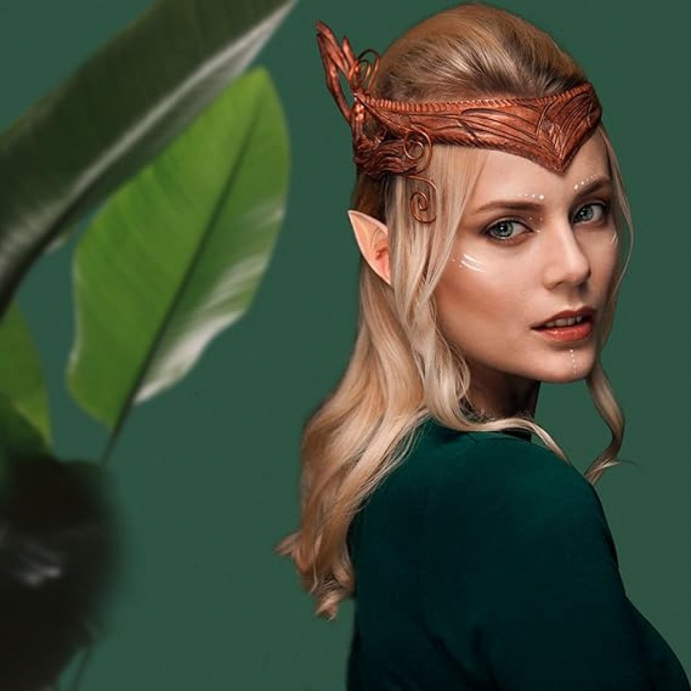 1 Par de Orelhas de Elfo para  - Cosplay Material For Prop avaliação e preço