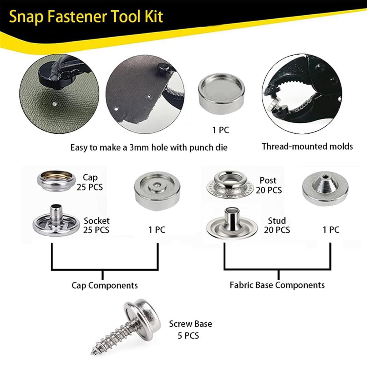 【AT48】 NOVO Kit de Ferramentas - Snap Plier Setter avaliação e preço