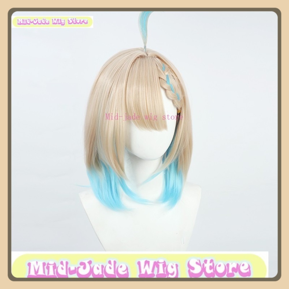 Mid-jade peruca loja nijisanji - Prop En Cosplay avaliação e preço