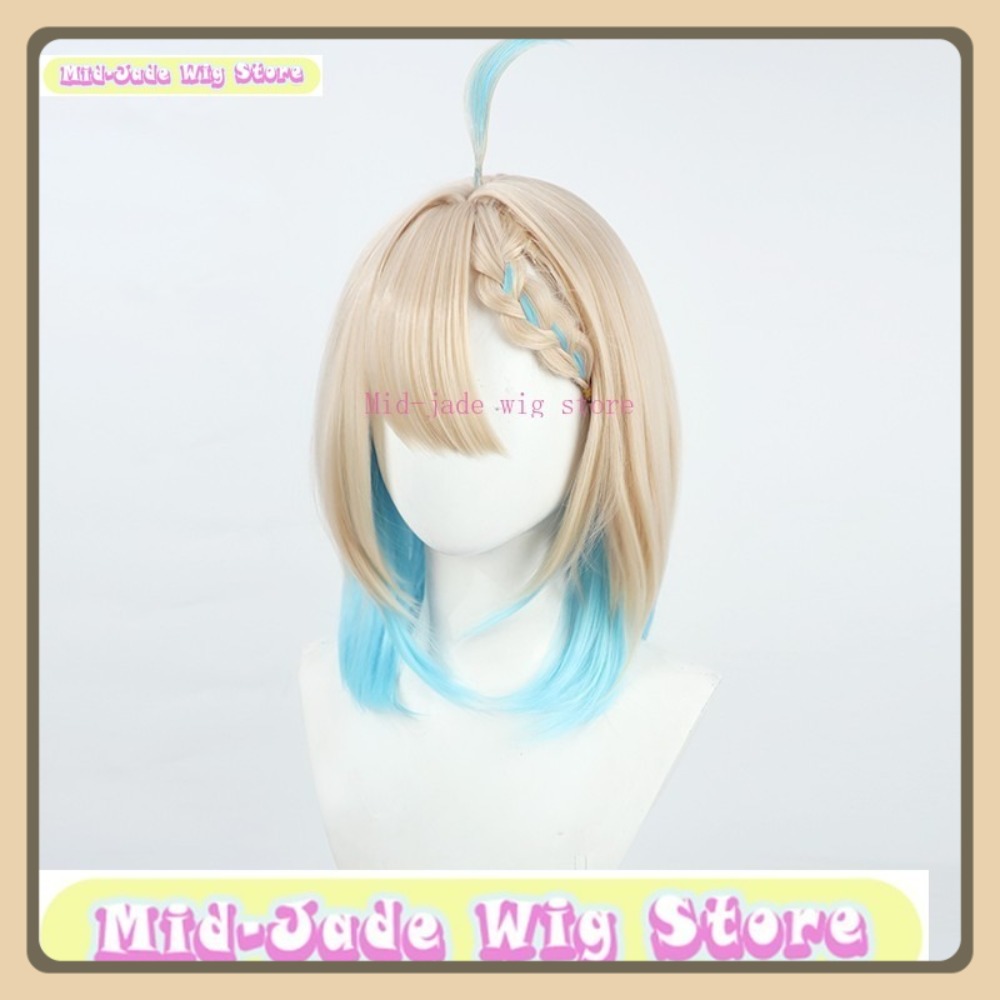 Mid-jade peruca loja nijisanji - Prop En Cosplay avaliação e preço