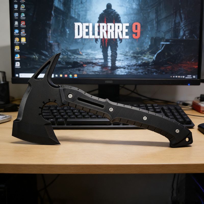 Cosplay Biohazard RE9 Machado  - Cosplay Prop 3D Print avaliação e preço