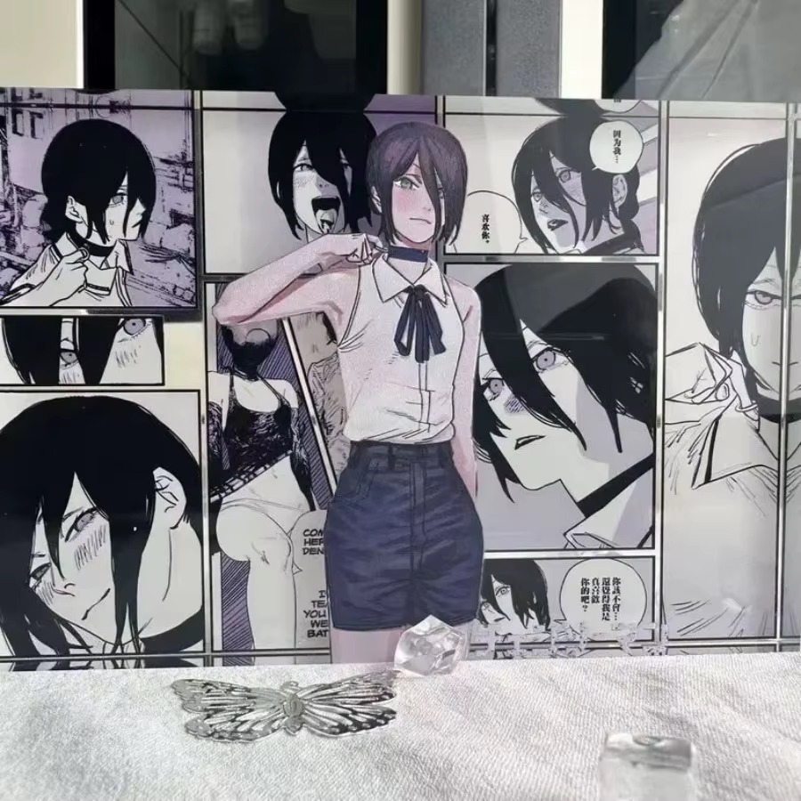 Figura de Anime Denji e Reze,  - Cosplay Props avaliação e preço