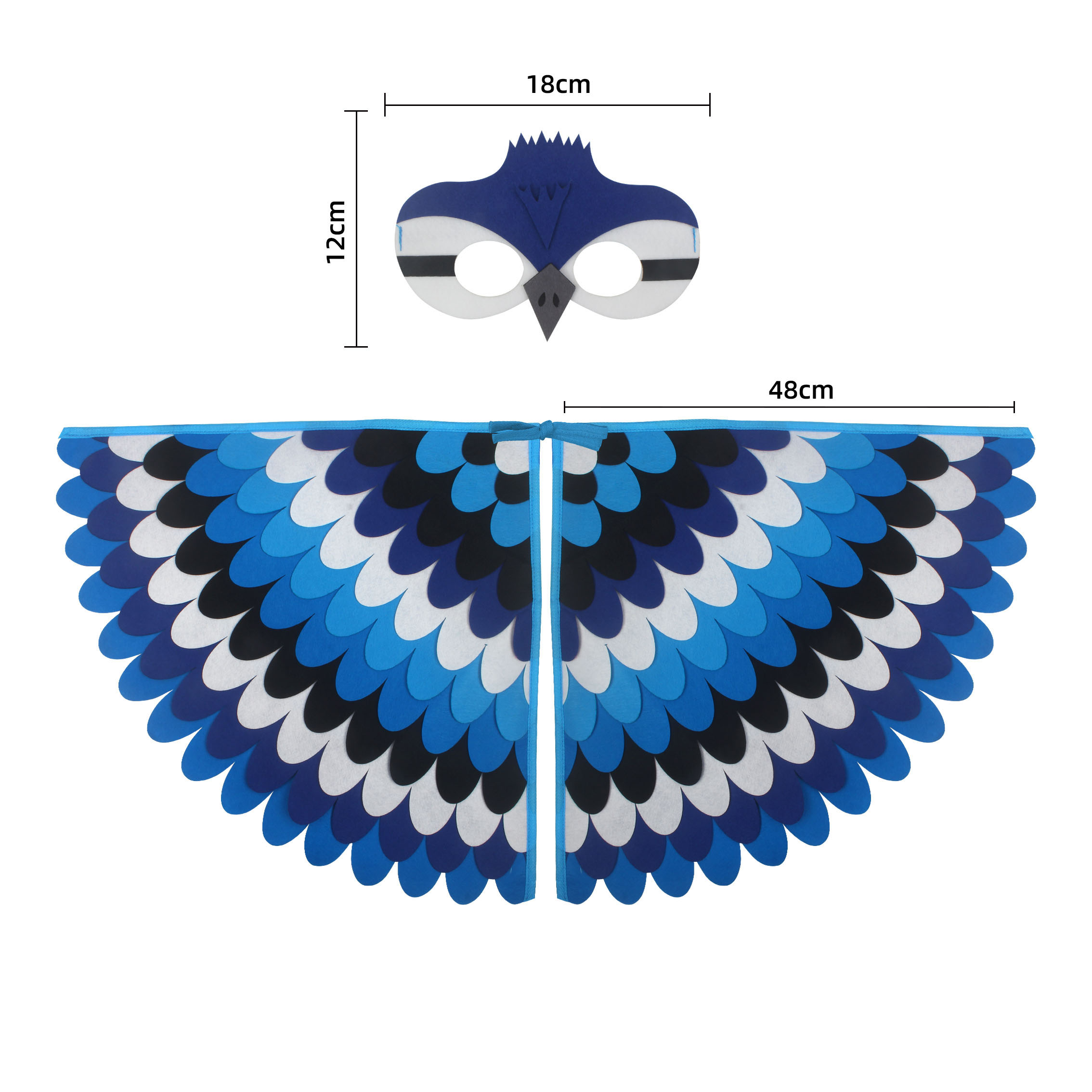 Fantasia de Asas de Coruja Fof - Cosplay Prop Patterns avaliação e preço