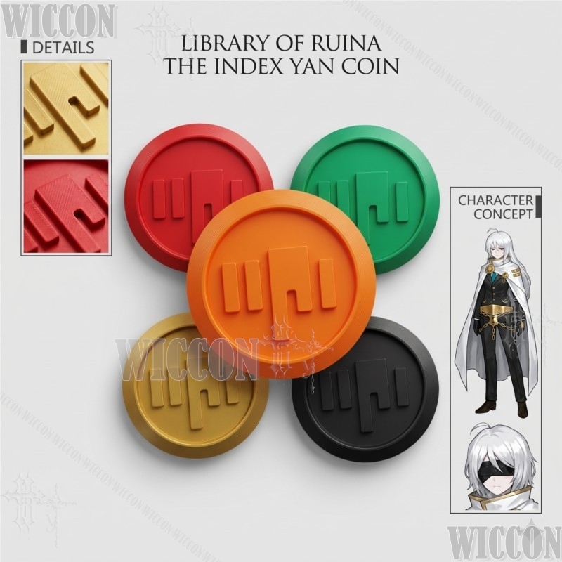 Library Of Ruina The Index Yan - Cosplay Prop 3D Print avaliação e preço