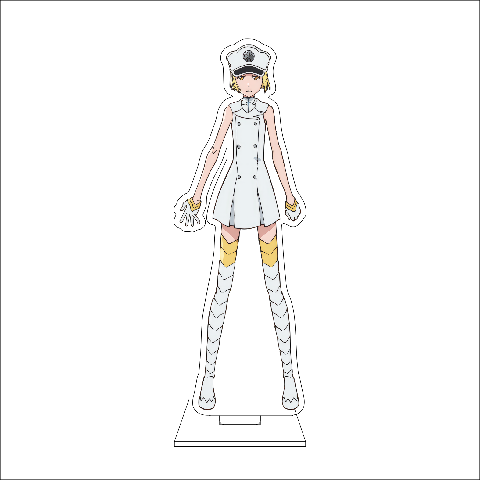 Figura de Acrílico de 16CM do  - Anime Cosplay Prop avaliação e preço