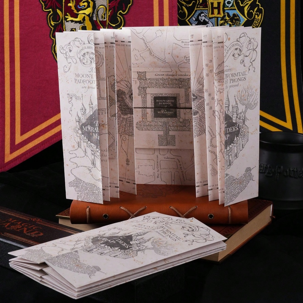1PC Mapa da Escola de Magia do - Anime Cosplay Prop avaliação e preço